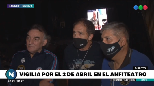 Malvinas: vigilia por el 2 de abril en el Anfiteatro