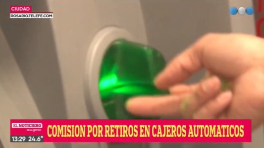 Desde ayer se vuelven a cobrar comisiones para usar cajeros automáticos