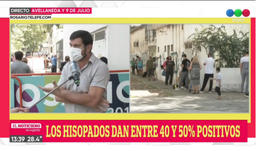 Hospital Carrasco: los hisopados alcanzan el 50% de positividad