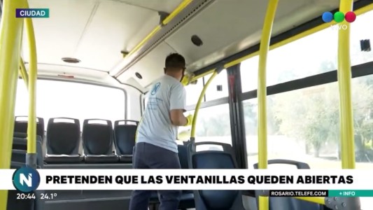 Ajustan protocolos en el transporte público rosarino por la segunda ola