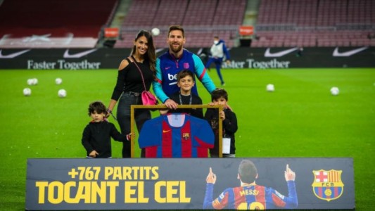 Nuevo récord de Messi y triunfo agónico de Barcelona