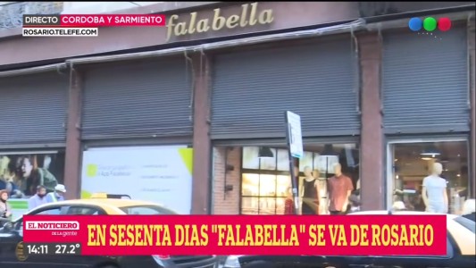 Falabella cierra definitivamente su local de Rosario