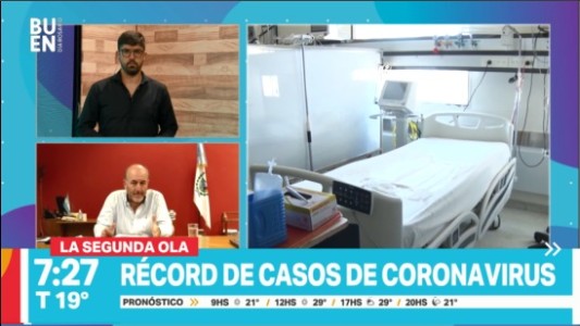 Caruana: "El número de contagio es importante y la aparición de cepas de alta contagiosidad también"