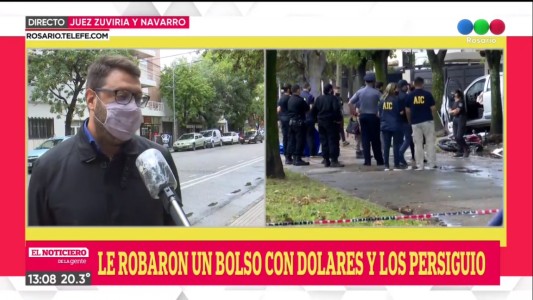 Murió el otro asaltantes arrollado ayer por el conductor de una camioneta en Fisherton