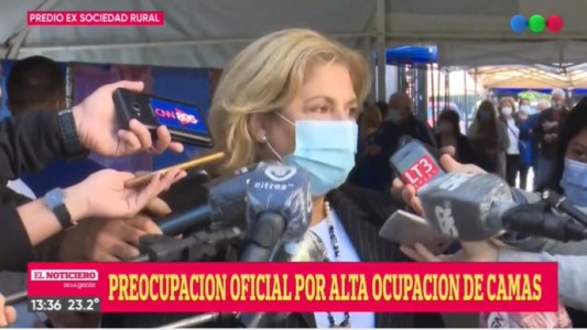 Sonia Martorano: “La curva de contagios va muy rápido”