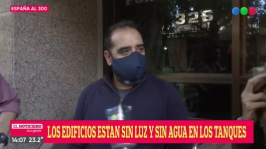 Cuatro días sin luz y sin agua en edificios del centro