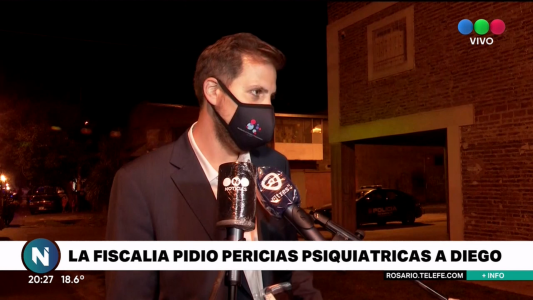 La Fiscalía pidió pericias psiquiátricas para Diego