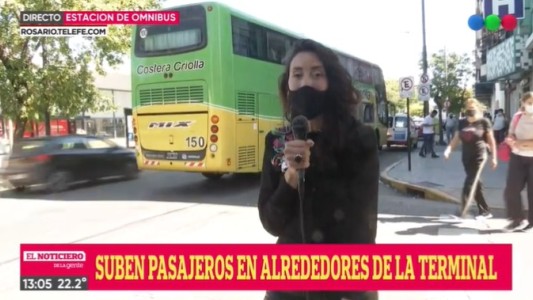 Terminal de Ómnibus: transportistas del sector turismo sostienen el bloqueo