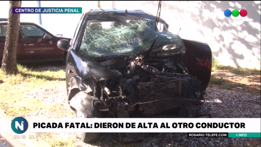 Mató a padre e hijo en una picada, salió del hospital y evalúan su estado de salud