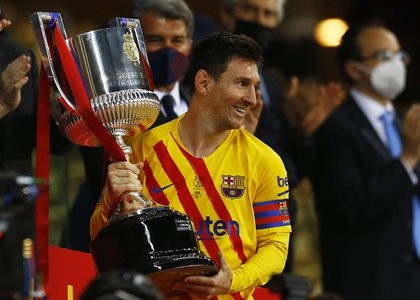 Lionel Messi: dos golazos, su 35° título en Barcelona con la Copa del Rey y un futuro abierto