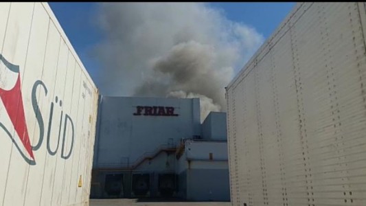 Incendió en un sector del Frigorífico Friar