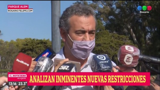 Javkin: "Estamos contando camas y esto implica tomar medidas"