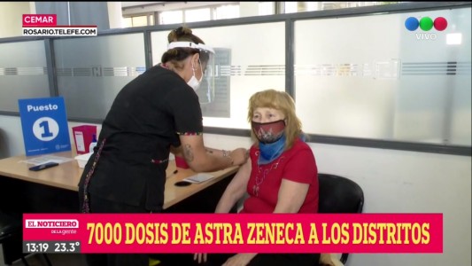 Llegaron 7 mil vacunas a los centros municipales