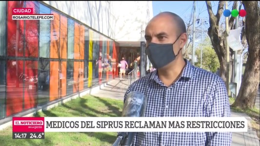 Médicos alertan por la alta tasa de contagios y piden más restricciones