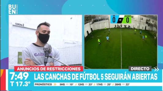 Según la Cámara de Fútbol 5, “pelearán para lograr un permiso de circulación”