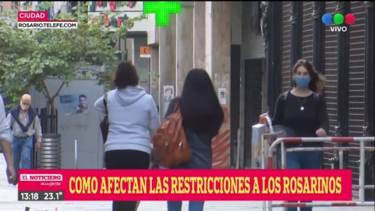 ¿Qué opinan los rosarinos sobre las nuevas restricciones?