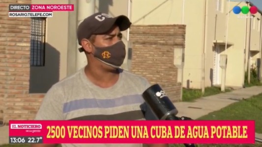 Casi 600 familias de la zona noroeste están sin agua