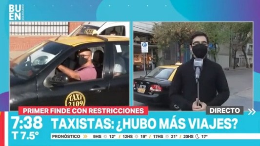 Taxis: ¿hubo mas viajes con las restricciones?