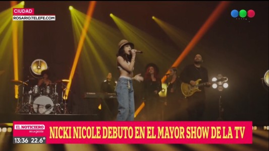 Nicki Nicole brilló en el programa de televisión más visto de Estados Unidos