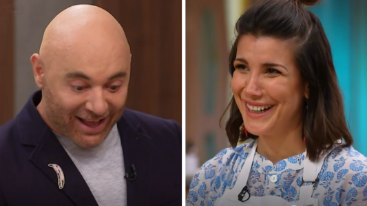 Andrea Rincón dejó boquiabierto a Germán Martitegui