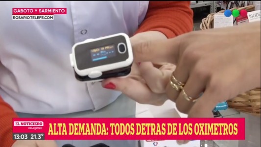 En Pandemia comenzó a comercializarse el oxímetro