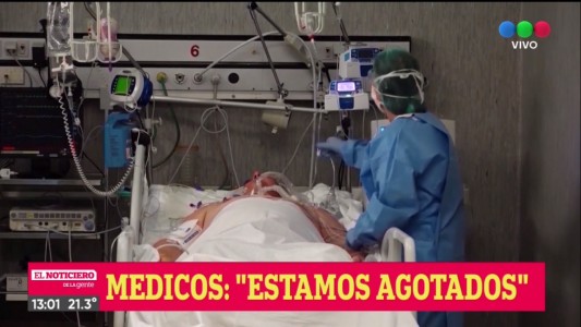 Los médicos están "agotados" y piden mayores restricciones