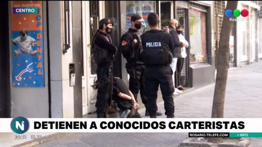 Detuvieron a dos carteristas que robaban habitualmente en el centro