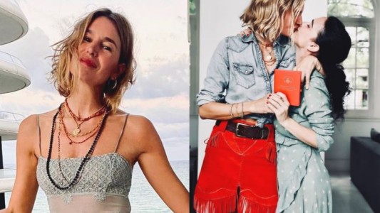 Dolores Barreiro posteó en sus redes: "Que viva siempre el beso y el amor del bueno"