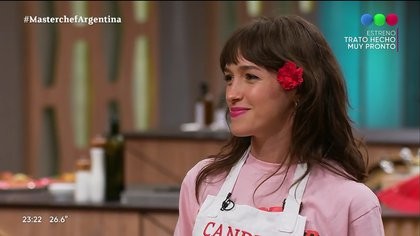 Cande Vetrano no se tenía confianza, pero deleitó al jurado