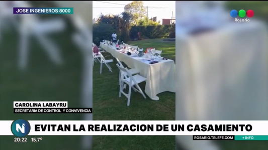 No comieron perdices: desarticulan un casamiento y los novios terminaron detenidos