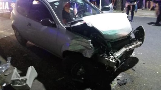 Chocó en estado de ebriedad, se dio a la fuga y quedó detenido