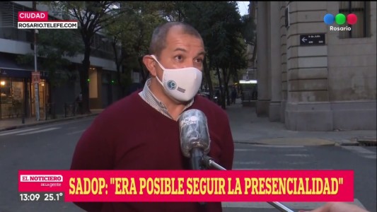 Para Sadop, la suspensión de las clases presenciales “cayó como un balde de agua fría” (1)