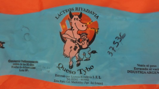 La ASSAL estableció un alerta alimentaria sobre el producto “Queso Tybo marca Lácteos Rivadavia”