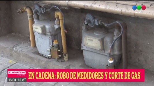 Delincuentes dejaron sin gas a vecinos del centro y en zona oeste