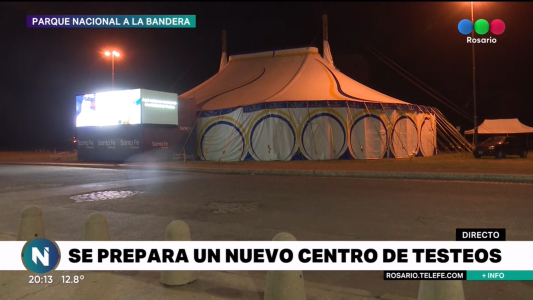 Enorme gesto solidario: el Circo Rodas puso una carpa a disposición de la salud