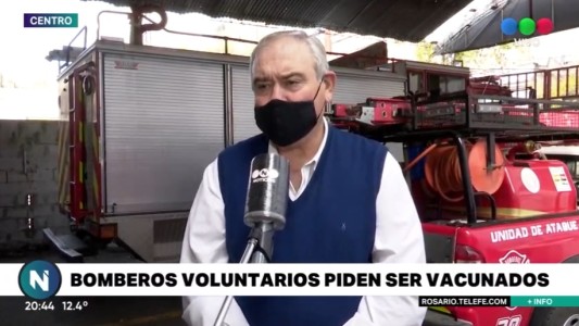 Bomberos Voluntarios, otros trabajadores esenciales que reclaman vacunarse