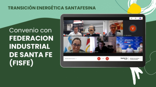 Santa Fe firmó un convenio con FISFE en el marco de la transición energética santafesina