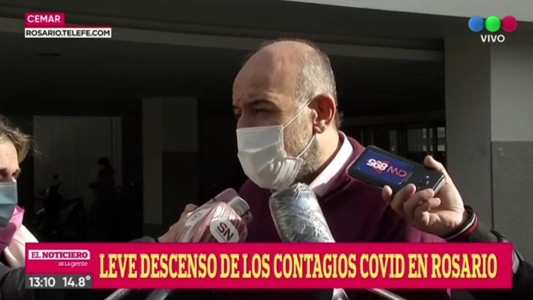 Leonardo Caruana: “El stress sanitario sigue pero con una tendencia de amesetamiento".