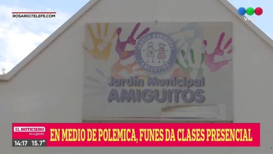 El Jardín de Infantes Municipal de Funes volvió a la presencialidad