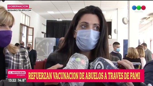 Volnovich: "Falta muy poco para terminar de vacunar a los adultos mayores"