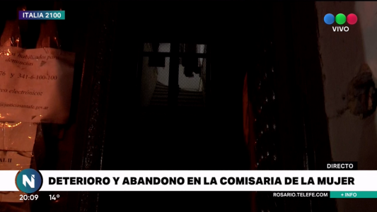 Denuncian el estado de deterioro y abandono de la Comisaría de la Mujer