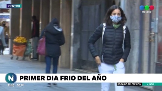 Primer día frío del año: temperaturas bajas versus ambientes ventilados