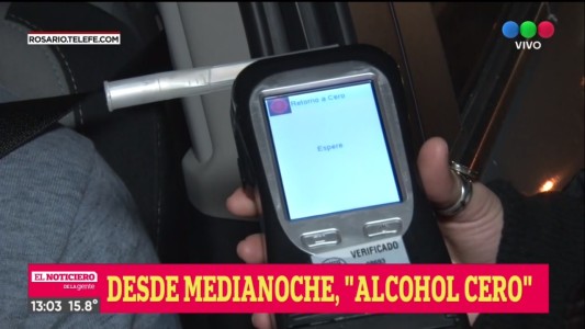 Alcohol cero: este sábado comienza a regir la ordenanza para circular en Rosario