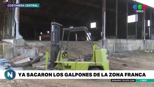 Zona Franca de Bolivia: obras de remoción de chatarra y limpieza del predio