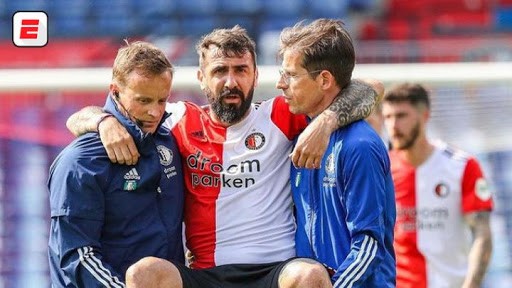 La durísima lesión de Pratto en Feyenoord