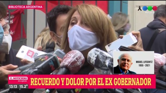 Mónica Fein: “Miguel nos deja la responsabilidad de seguir luchando por una sociedad mejor”