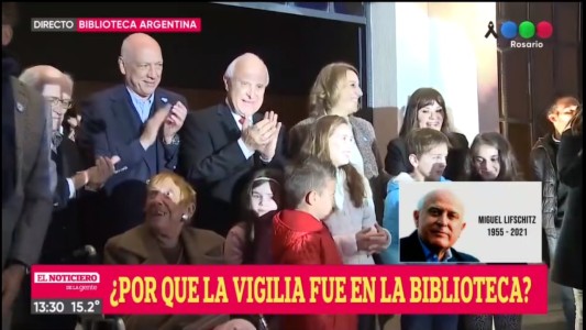 ¿Por qué la vigilia fue en la biblioteca?