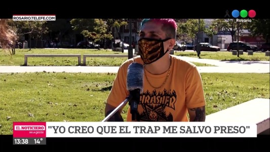 Conocé la historia de "J", el trapero rosarino que estuvo preso y salió adelante gracias a la música