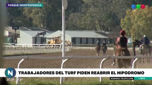 Trabajadores del hipódromo piden reabrir la actividad del turf
