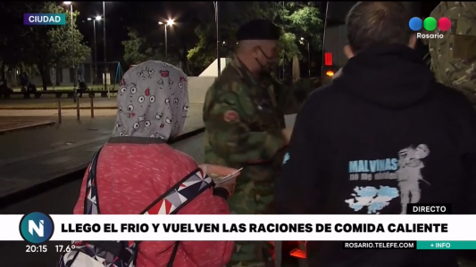 Excombatientes de Malvinas dan de comer a los más necesitados